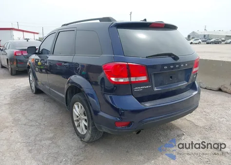 2017 Dodge Journey Sxt Awd из США, поврежденный, VIN 3C4PDDBG4HT574281